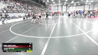 134-140 lbs Semifinal - Karis Butler, ACH WC vs Kira Wicklund, Ascend Wrestling Academy