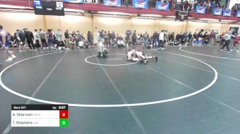 182 lbs Consi Of 32 #2 - Aidan Sherman, Chelmsford vs Tristin Stephens, Ludlow