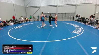 220 lbs Placement Matches (8 Team) - Nathan Sandy, Colorado vs Gavin Gallman, Missouri