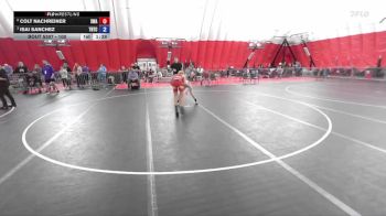 100 lbs 3rd Place Match - Colt Nachreiner, Sarbacker Wrestling Academy vs Isai Sanchez, Team Nazar Training Center