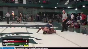 133 lbs Quarterfinal - Dylan Ragusin, Michigan vs Tony Madrigal, Oklahoma