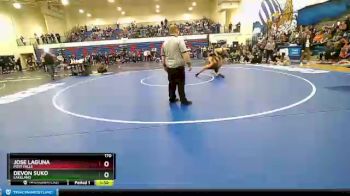 170 lbs Semifinal - Devon Suko, Lakeland vs Jose Laguna, Post Falls