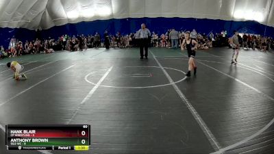 60 lbs Round 1 (6 Team) - Hank Blair, CP Wrestling vs Anthony Brown, Silo WC