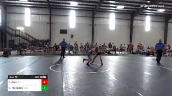 80 lbs Final - Lincoln Robideau, Pinnacle WC vs Diego Torrez, Cougar WC