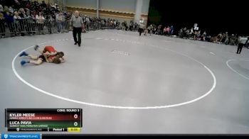 63 lbs Cons. Round 3 - Luca Pavia, Sunkist Kids Monster Garage vs Kyler Meese, Hawks Wrestling Club (Lincoln)