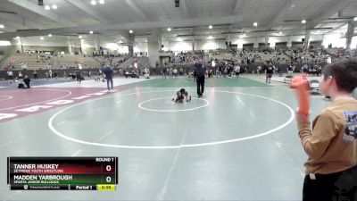 70 lbs Round 1 - Tanner Huskey, Seymour Youth Wrestling vs Madden Yarbrough, Sparta Junior Bulldogs