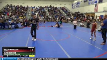 77 lbs Semifinal - Grant Margolis, OCRTC vs Hayden Nozie, Grindhouse Wrestling Club