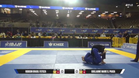 Robson Brasil Feitoza vs Guillaume Marie O. Prada 2026 Pan Jiu Jitsu IBJJF Championship