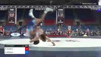 152 lbs Consi Of 64 #2 - Gabe Sanders, Utah vs Alex Williams, Pennsylvania