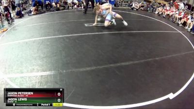 112 lbs Round 1 (6 Team) - Jaxon Petersen, Nebraska Black vs Jason Lewis, Idaho