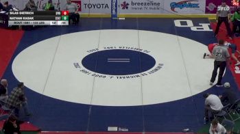 103 lbs Semifinal - Silas Dietrich, Spring Grove vs Nathan Kasak, State College