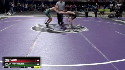 120 lbs Cons. Round 2 - Kris Fuller, Borah vs Dylan Frothinger, Eagle