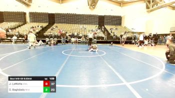 97 lbs Rr Rnd 2 - Jackson LaMatta, ICWL Bruisers Black N Gold vs David Baghdady, Revival Green