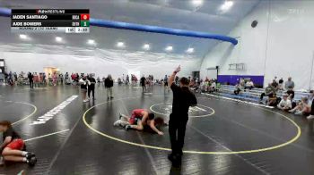 160 lbs Round 2 (10 Team) - Jaden Santiago, Bethlehem Catholic vs Jude Bowers, Shore Thing