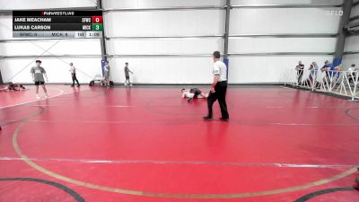 120 lbs Rr Rnd 2 - Jake Meacham, FORGE H/S 1 vs Lukas Carson, Micky's Maniacs White