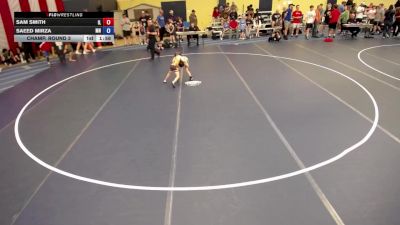 43-49 lbs Champ. Round 3 - Sam Smith, IL vs Saeed Mirza, MN