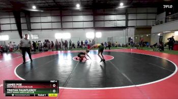 113 lbs Quarterfinal - Tristan Fauntleroy, Great Bridge Wrestling Club vs James Poe, Great Neck Wrestling Club