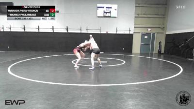 125 lbs Champ. Round 2 - Hannah Villareale, San Mateo vs Miranda Vera-franco, Rancho San Juan