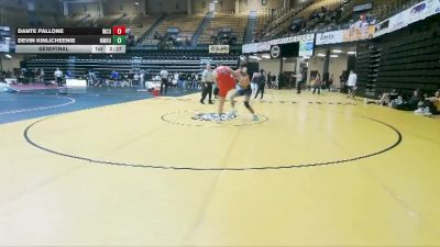 197 lbs Semifinal - Dante Pallone, Western Colorado vs Devin Kinlicheenie, New Mexico Highlands