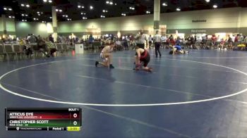 145 lbs Round 1 (10 Team) - Atticus Dye, Wrestling University vs Christopher Scott, MXW Gold