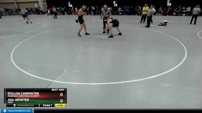 175 lbs Champ. Round 3 - Asa Hemsted, Iowa vs Dyllon Carpenter ...