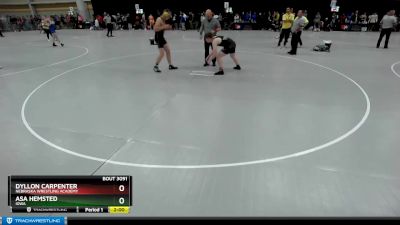 175 lbs Champ. Round 3 - Asa Hemsted, Iowa vs Dyllon Carpenter, Nebraska Wrestling Academy