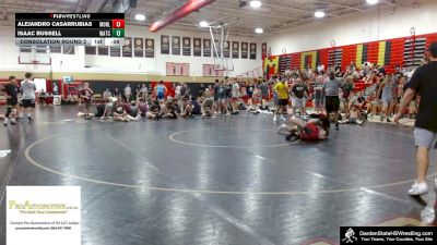High School - 164 lbs Consolation Round 2 - Alejandro Casarrubias, Morris Hills vs Isaac Russell, Watchung Hills