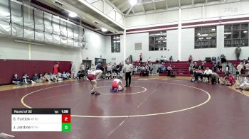 157 lbs Round Of 32 - Graham Furtick, Metrolina Christian vs John Jardine, St. Thomas