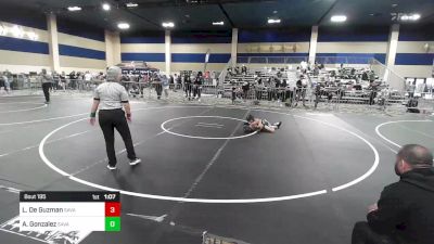 69 lbs Semifinal - Logan De Guzman, Savage House WC vs Aj Gonzalez, Savage House WC