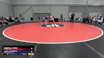 135 lbs Semis & 3rd Wb (16 Team) - Gabriella Sergi, Florida vs Giada Scherich, South Dakota