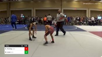 Match - Samuel Kisting, East Valley WC vs Brian Leon, Cataline`s Wildcats