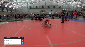 65 kg Consi Of 32 #2 - Gavin Butler, Cleveland Wrestling Factory vs Cael Berg, PINnacle