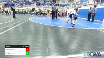 46 lbs Final - Raiden Gaches, Pawnee Wrestling Club vs Winston Story, Hutchinson