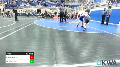 46 lbs Final - Raiden Gaches, Pawnee Wrestling Club vs Winston Story, Hutchinson