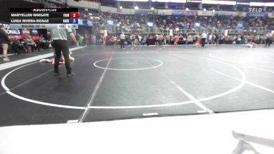 131.2-143.7 lbs Round Of 16 - Maryellen Wingate, Florida National Wrestling Team vs Luisa Rivera-Rosas, Darkhorse WC