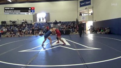 160 lbs Cons. Round 4 - Elizabeth Hodges, Eastern Oregon University (OR) vs Piper Lalli, Unattached