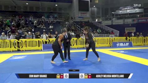 Ashley Melissa Montellano vs Erin Mary Orange 2025 Pan IBJJF Jiu-Jitsu No-Gi Championship