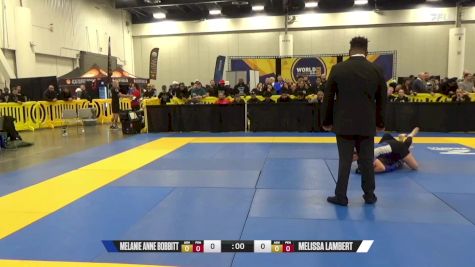 Melissa Lambert vs Melanie Anne Bobbitt 2024 World IBJJF Jiu-Jitsu No-Gi Championship