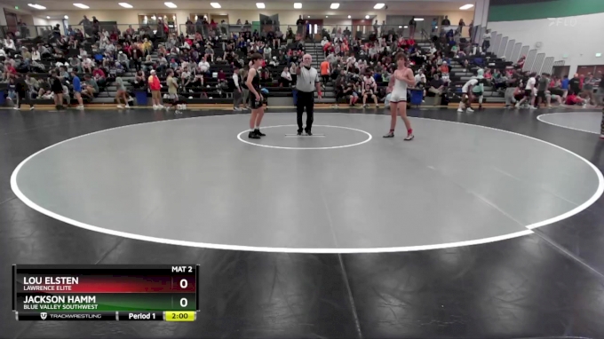120 lbs Cons. Round 2 - Jackson Hamm, Blue Valley Southwest vs Lou ...