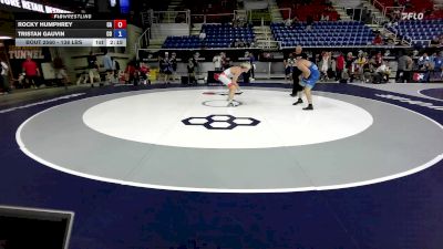 138 lbs Cons. Sub-rd Of 32 - Rocky Humphrey, CA vs Tristan Gauvin, CO
