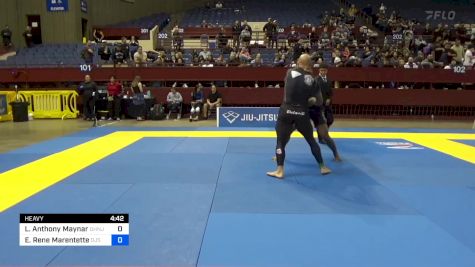 LeVon Anthony Maynard vs Eric Rene Marentette 2024 Pan IBJJF Jiu-Jitsu No-Gi Championship