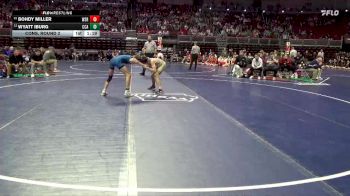 3A-113 lbs Cons. Round 2 - Bohdy Miller, Waverly-Shell Rock vs Wyatt Iburg, Clear Creek-Amana