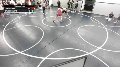 215 lbs Cons. Semi - Caleb Ocampo, Dethrone WC vs Chris Lopez, La Quinta High School