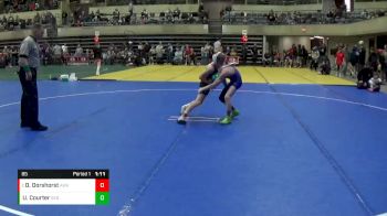 85 lbs Quarterfinal - Owen Dorshorst, Askren Wrestling Academy vs Urijah Courter, Sebolt