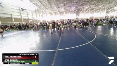 98 lbs Semifinal - Stihl Bulloch, Iron County Wrestling Academy vs Sawyer Eriksson, Aviator Wrestling Academy