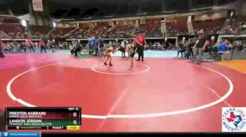 65 lbs Cons. Round 2 - Preston Garrard, Borger Youth Wrestling vs Landon Jordan, Standfast Texas Wrestling Club