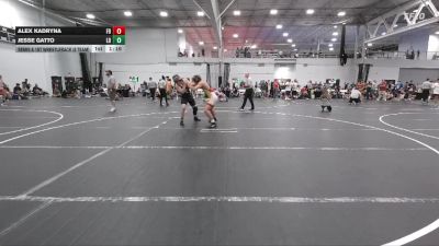 138 lbs Semis & 1st Wrestleback (8 Team) - Alex Kadryna, Freakztyle Black vs Jesse Gatto, Legacy Dragons