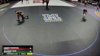 Champ. Round 1 - Brandon Louis, Omaha North vs Jaeden Thompson, Norfolk