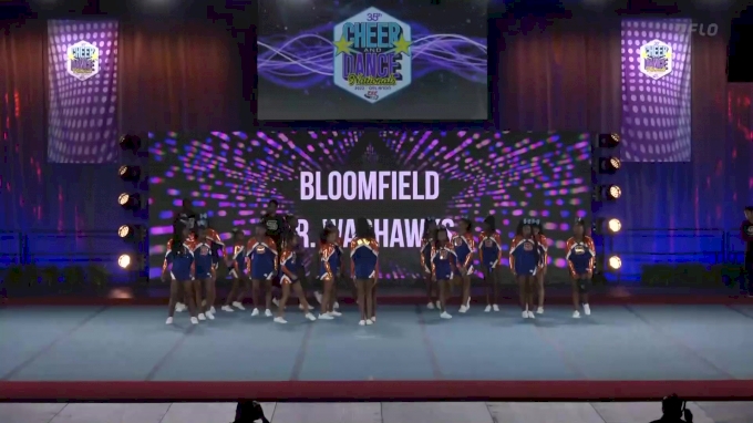 Bloomfield Jr. Warhawks [2022 Jr. Varsity Show Cheer 1] 2022 Pop Warner ...