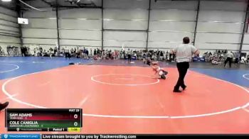 76 lbs Round 2 (6 Team) - Cole Caniglia, Agression Legionaries vs Sam Adams, Team Ohio